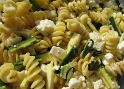 pates aux courgettes