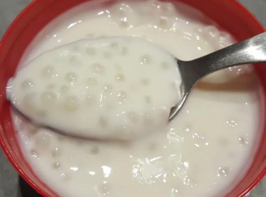 tapioca au lait