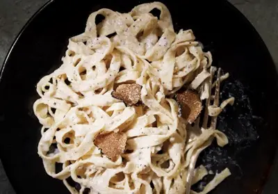 tagliatelles à la truffe