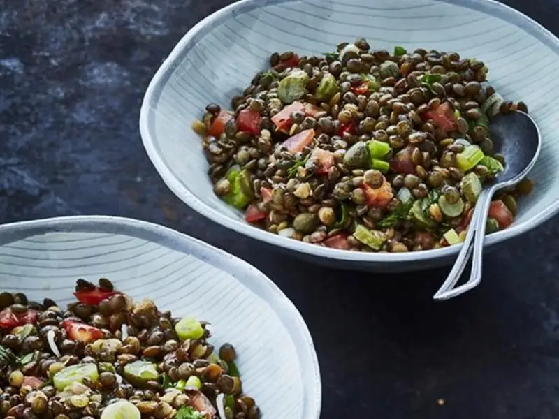 salade de lentilles