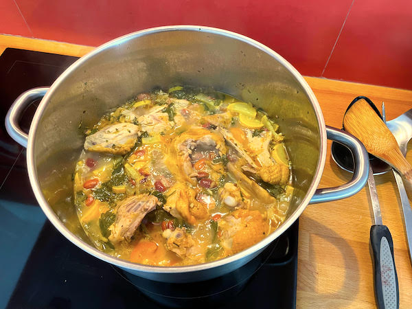 poulet aux olives et citron