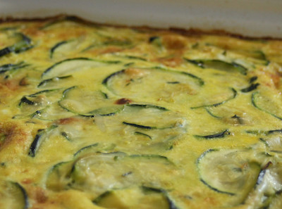flan de courgettes