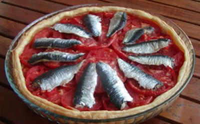 tarte sardines et oignons