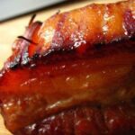 travers de porc au miel