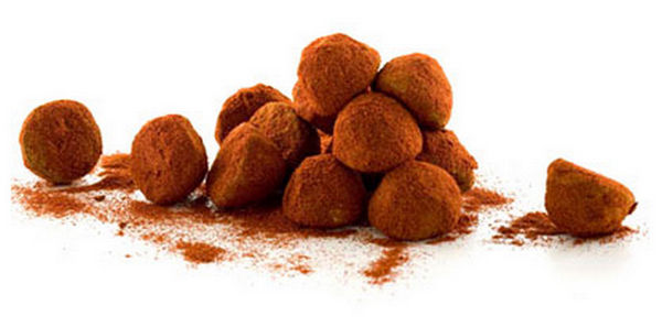 truffes au chocolat