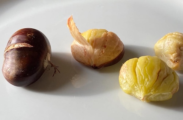 éplucher châtaignes B