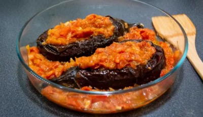 Aubergines Imam Bayildi