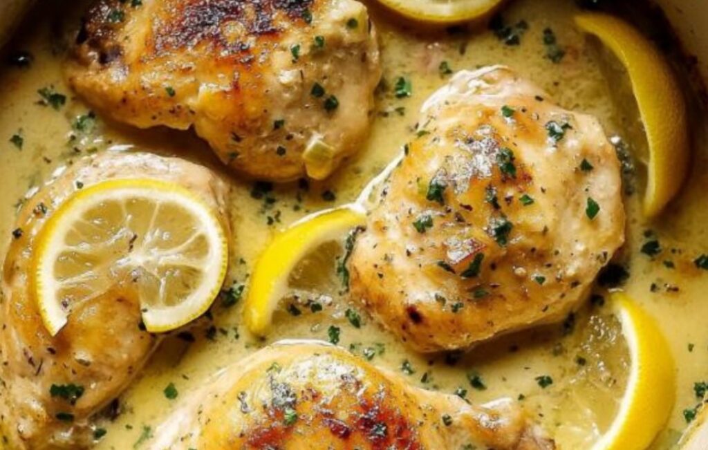 blancs de poulet au citron